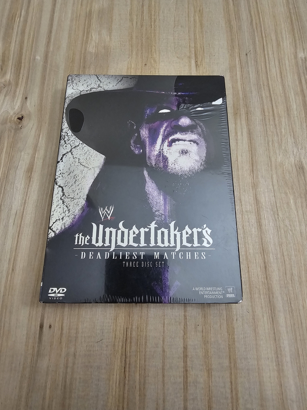 WWE The Undertaker: Deadliest Matches DVD Set - Black & Purple
